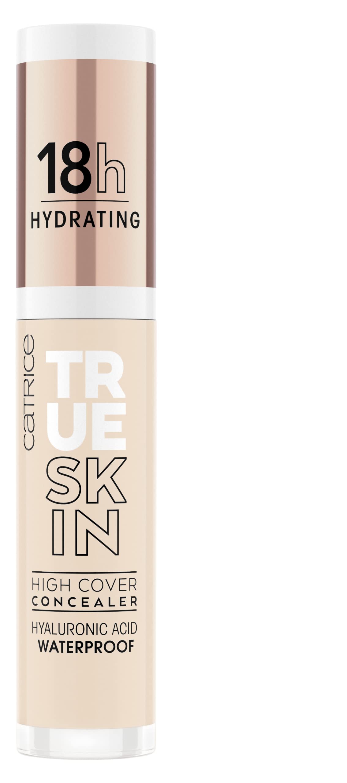 Catrice True Skin High Cover Concealer 001 Neutral Swan swatches reveal natural coverage