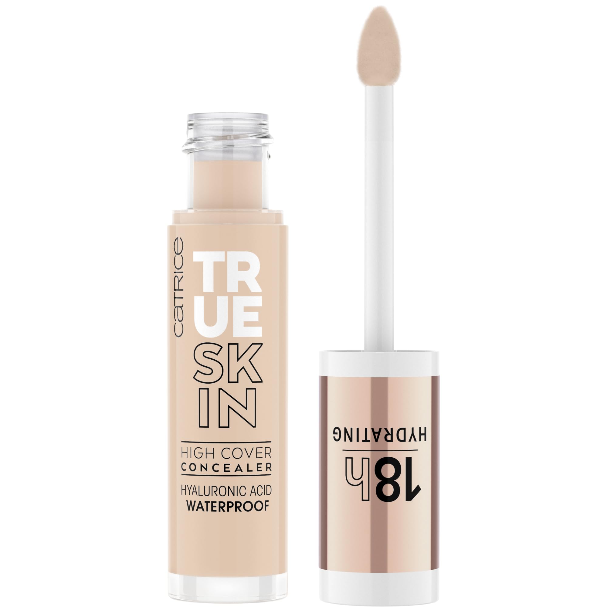 Catrice True Skin High Cover Concealer 010 Cool Cashmere swatch for full coverage