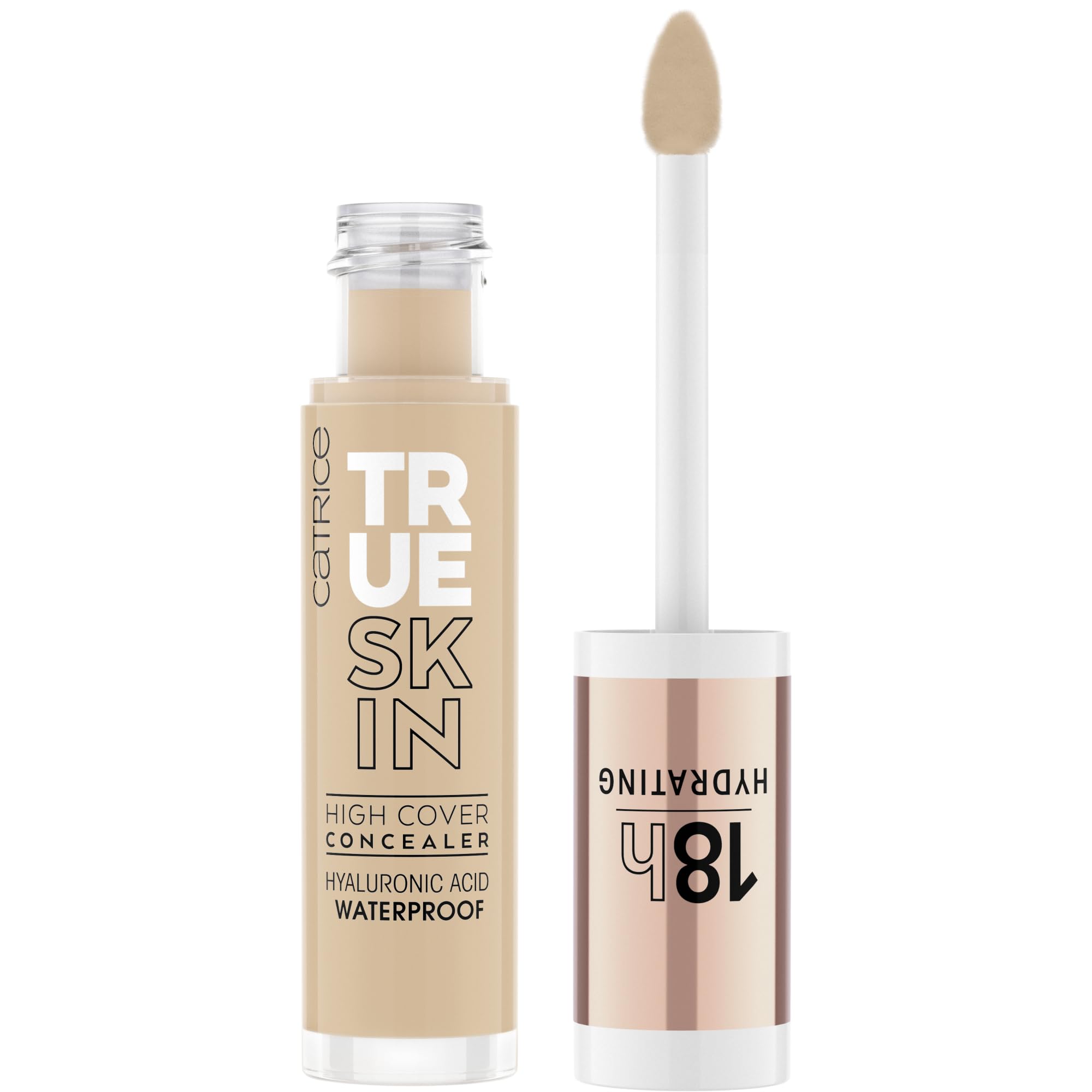 Catrice True Skin High Cover Concealer swatch in 032 Neutral Biscuit for shade match