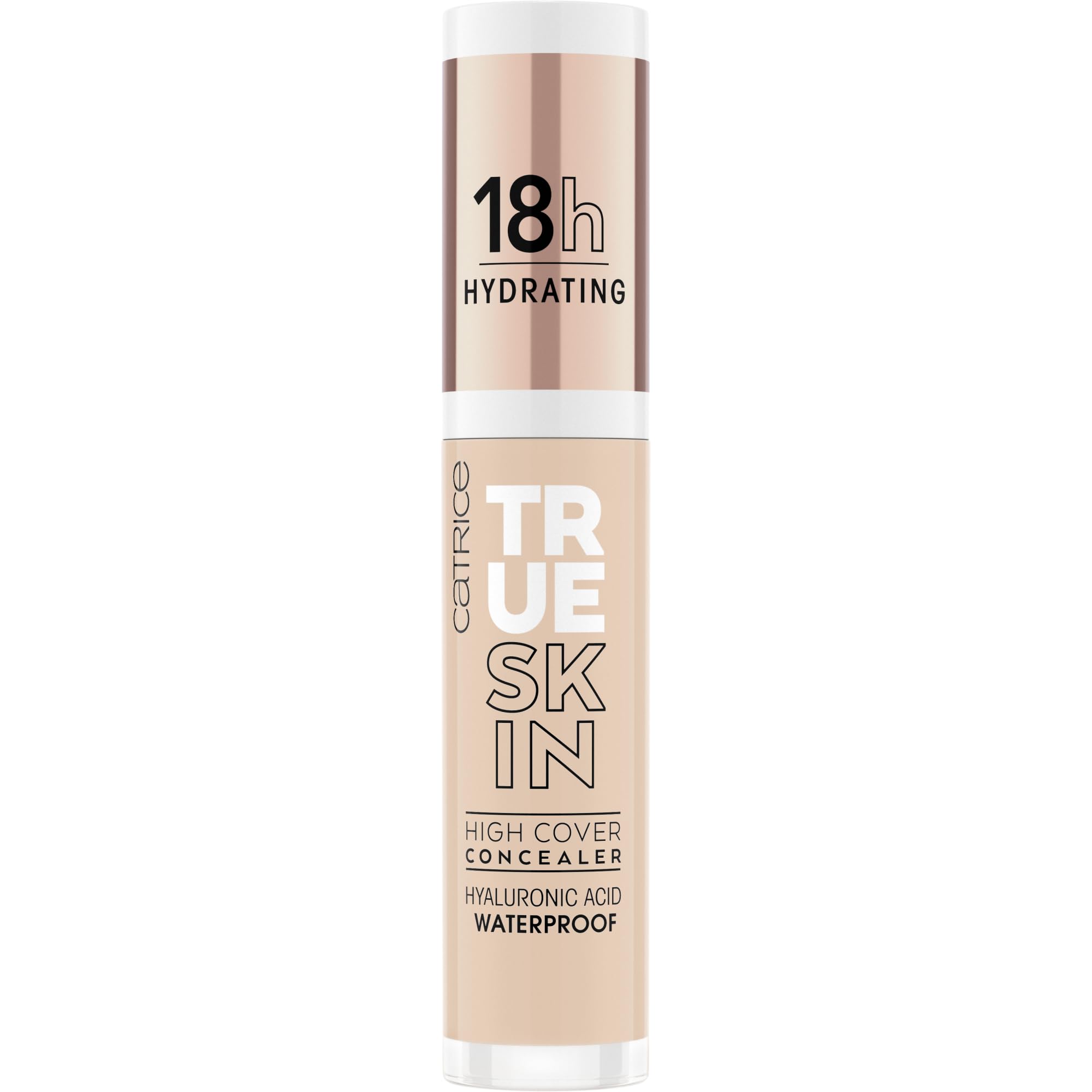 Packaging shot of Catrice concealer highlighting vegan clean formula