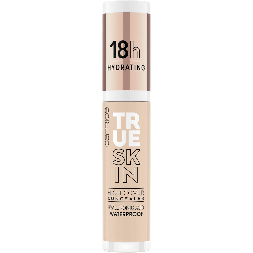 Packaging shot of Catrice concealer highlighting vegan clean formula