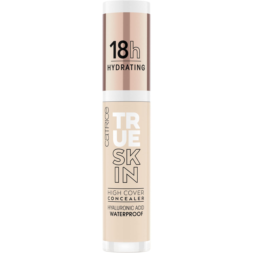 Swatches of Catrice True Skin High Cover Concealer on arm for shade 002 Neutral Ivory
