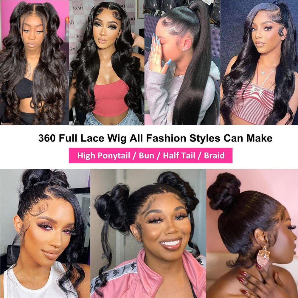 Catti pre-plucked baby hairs ready-for-wear design for quick styling.