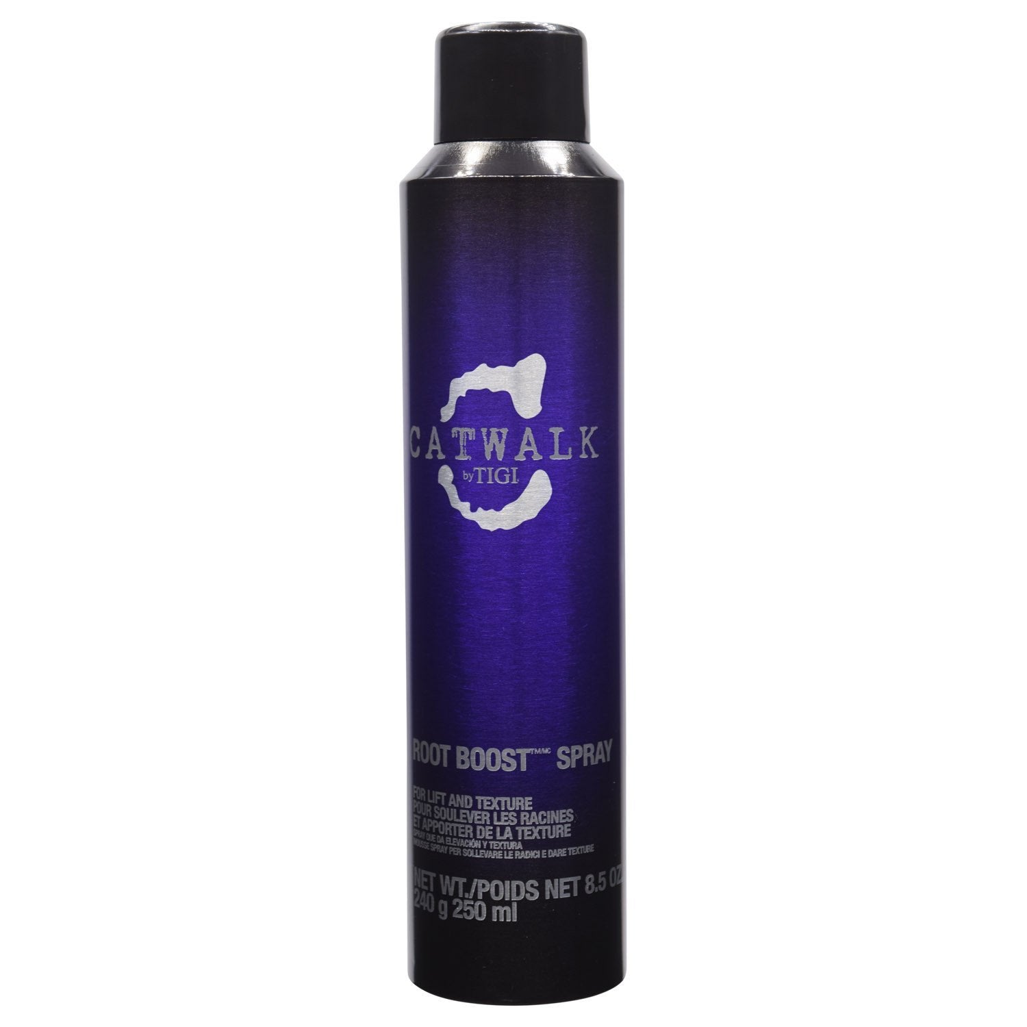 CATWALK de TIGI aerosol para elevación de raíces, aporta volumen ligero.