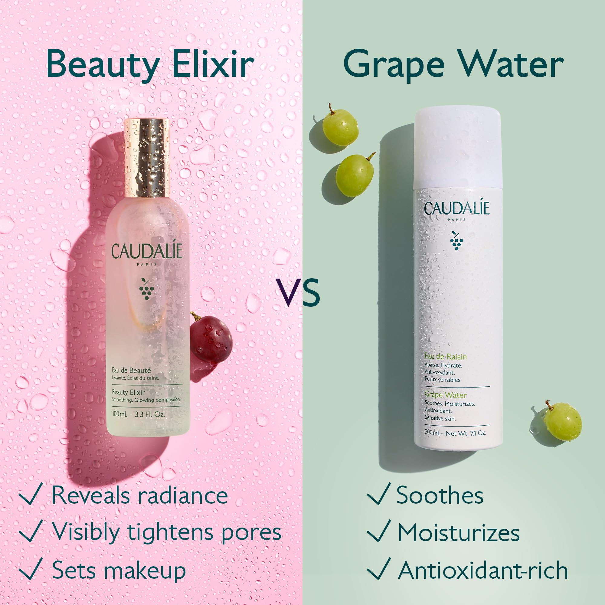 Caudalie Beauty Elixir Face Mist orange blossom water boosts radiance