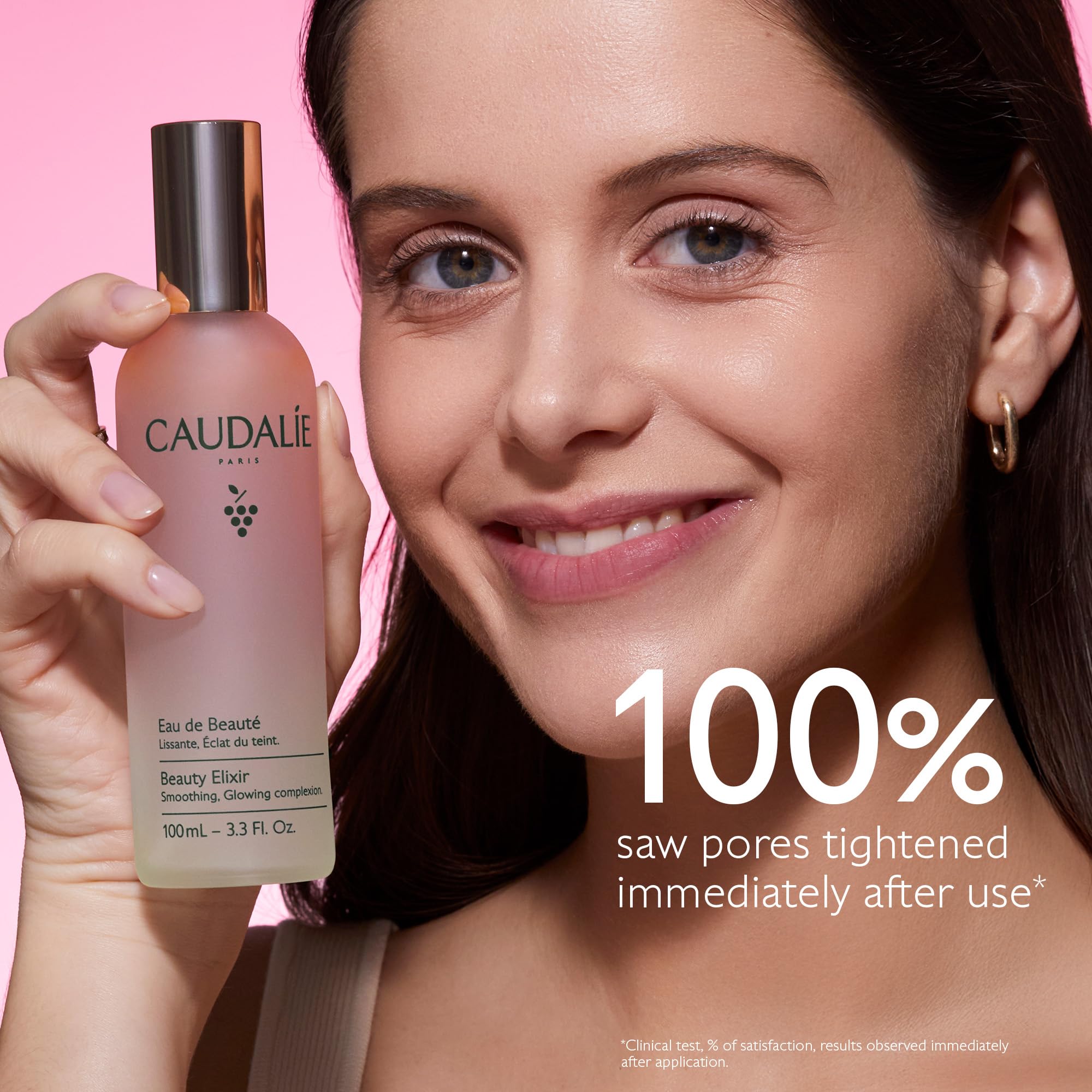Caudalie Beauty Elixir Face Mist refreshes with mint and rose scent