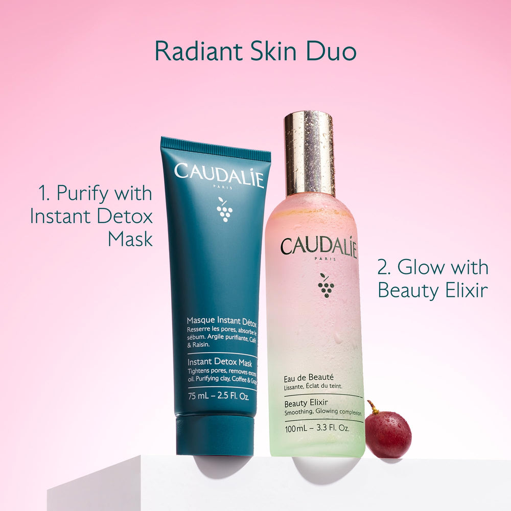 Caudalie Beauty Elixir Face Mist travel-friendly bottle for on-the-go refreshment