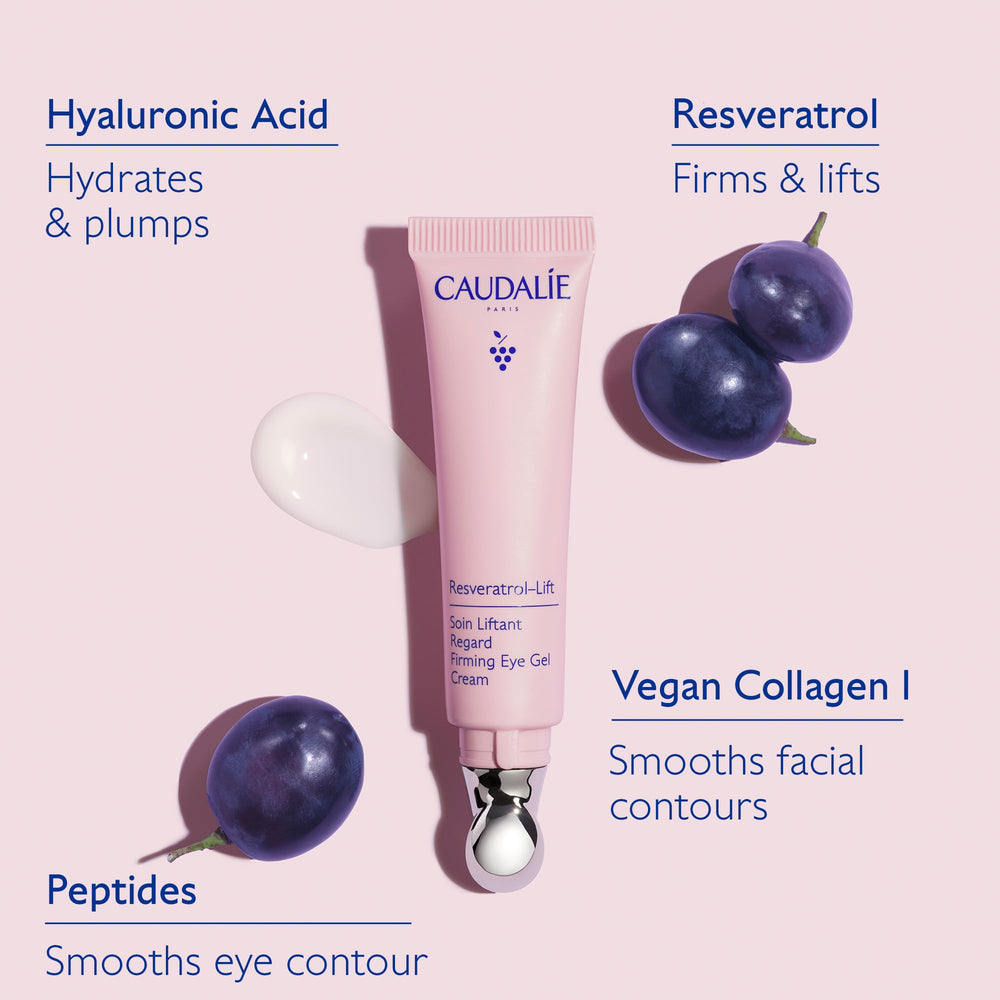 Close-up of the cooling applicator delivering a refreshing depuffing sensation.