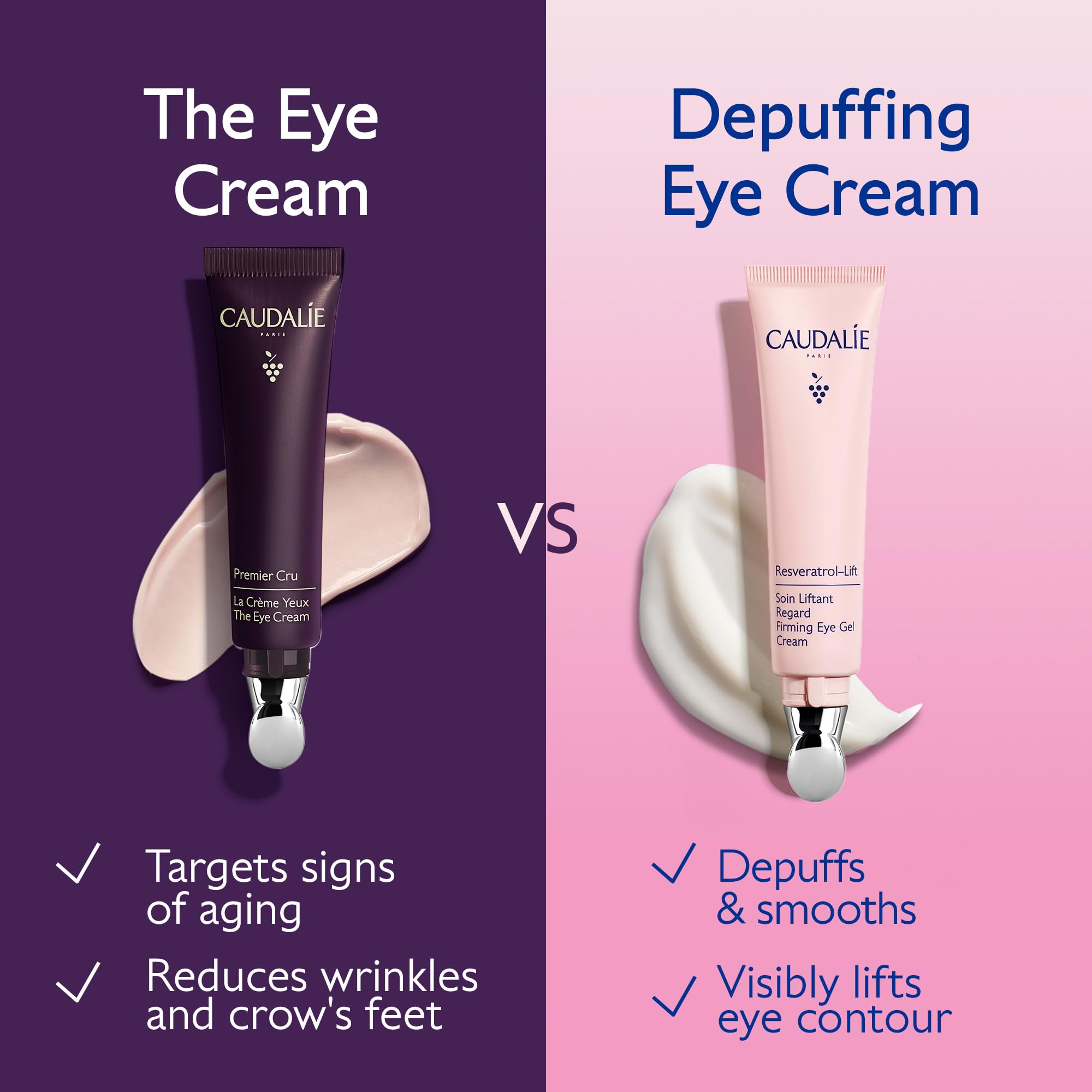 Ingredient close-up highlights hyaluronic acid and vegan collagen benefits.