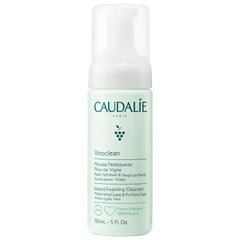 Caudalie Vinoclean Gentle Instant Foaming Cleanser bottle for daily gentle cleansing.