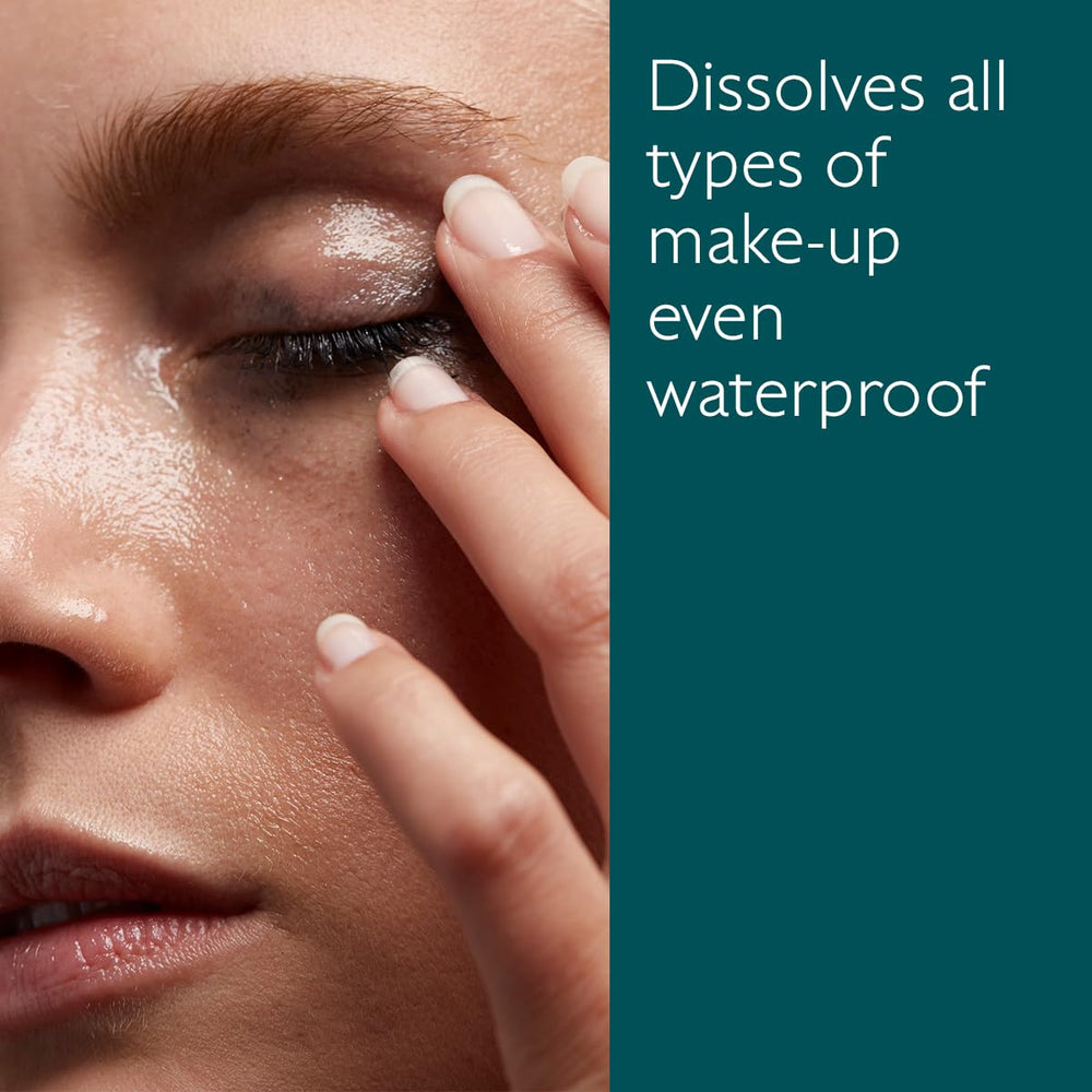 Caudalie Vinoclean oil dispensed onto clean hands.