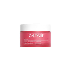 Caudalie VinoHydra Deep Hydration Cream jar close-up shows rich texture for intense moisture
