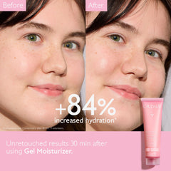 Caudalie VinoHydra texture swatch highlights refreshing gel texture