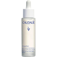 Caudalie Vinoperfect bottle highlighting brightening serum for a more even complexion.