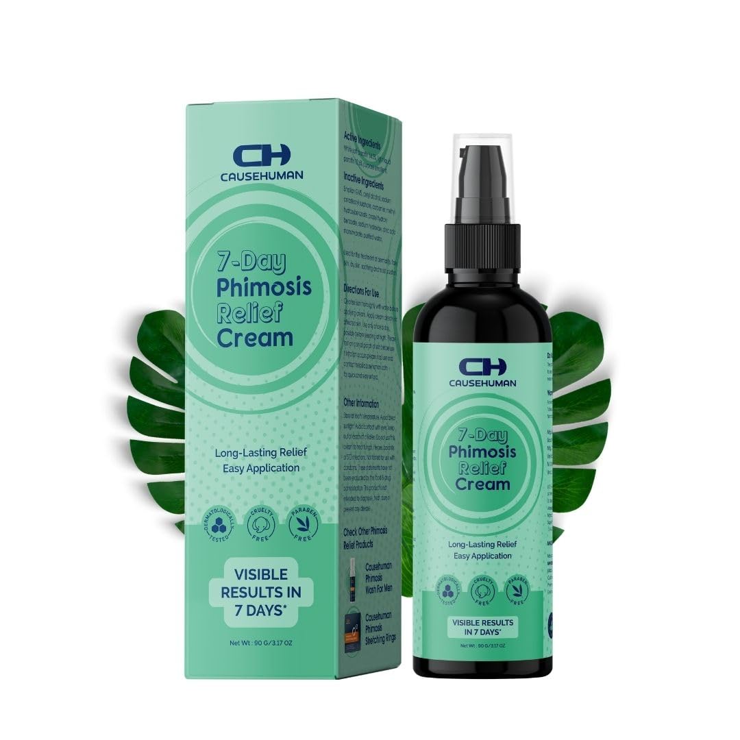 Cause Human crema fimosis: aplicación suave para alivio cómodo en casa
