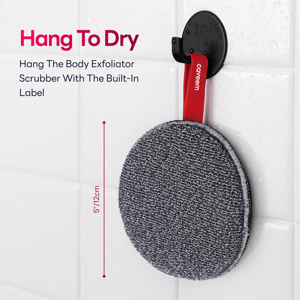 Caveem exfoliante ideal para viaje y transporte en la maleta.