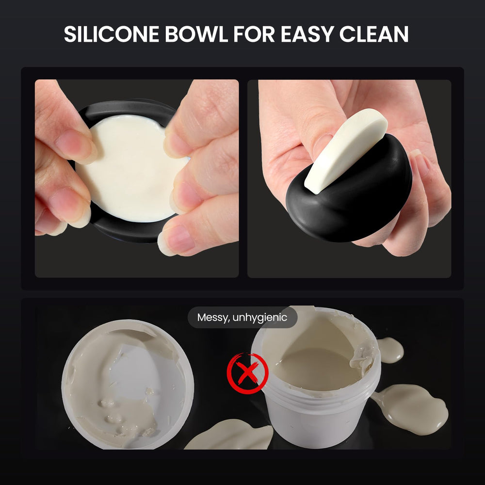 CAVSTORM silicone bowl easy cleaning and reusable