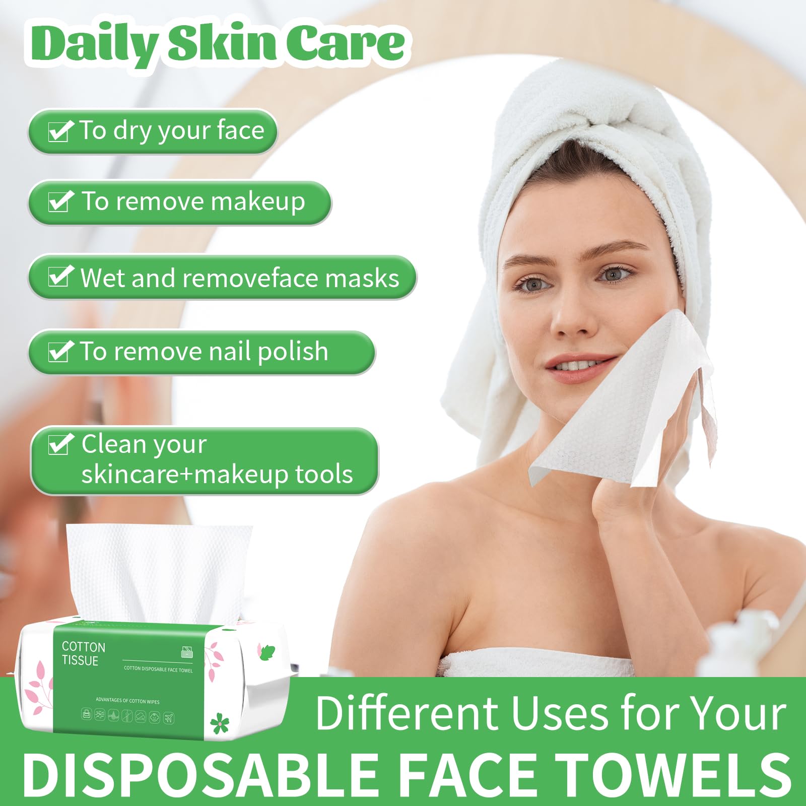 Cayxenful towel delivers soft, thick, quick-drying cleansing everyday.
