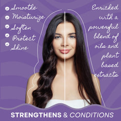 CB Smoothe fortalece y acondiciona el cabello, con brillo
