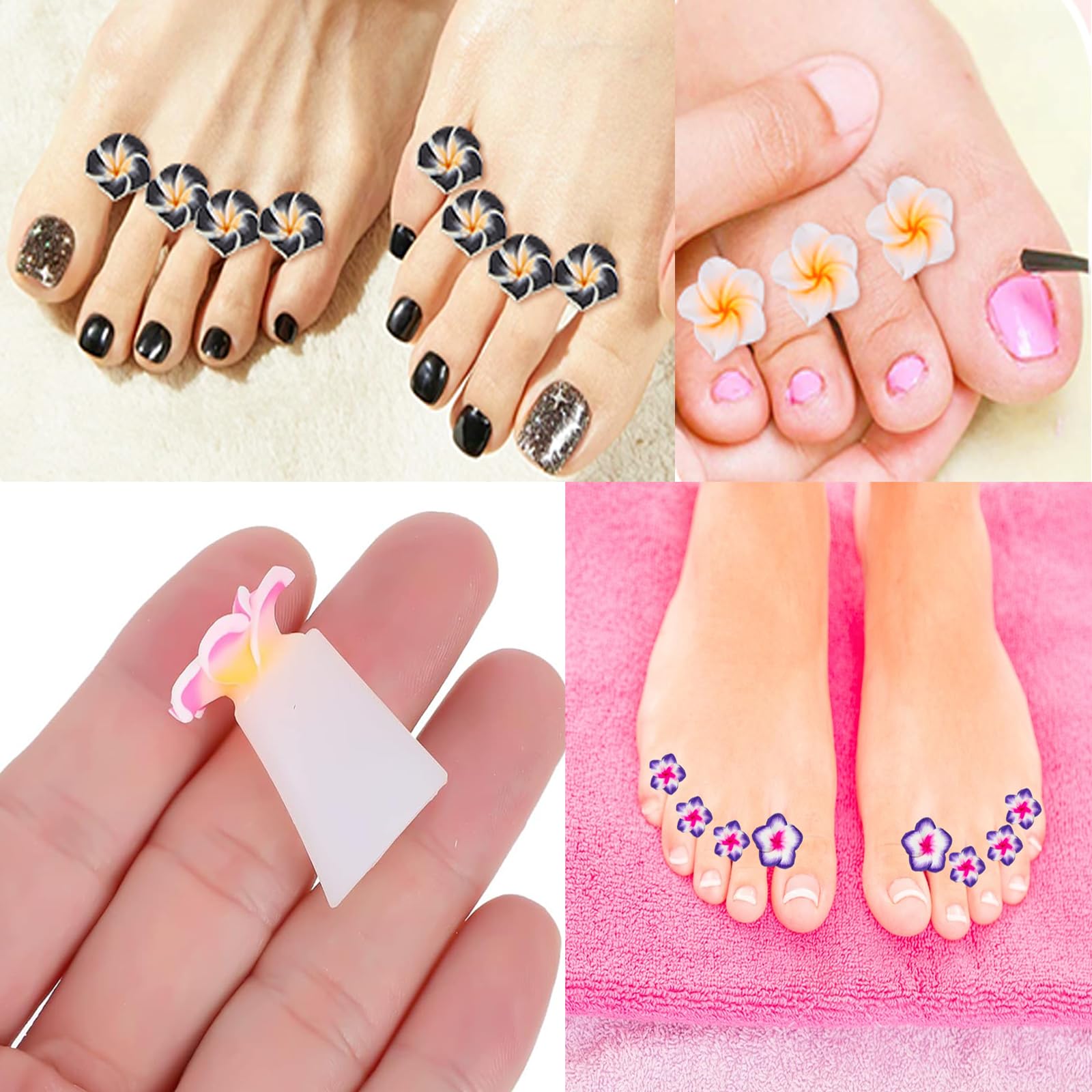 Cbbaokyy toe separators deliver color and practicality for salon or home use.