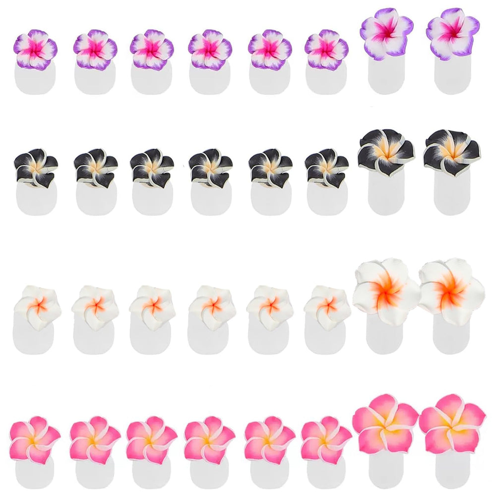 Cbbaokyy flower design toe separators help prevent smudges during polish.