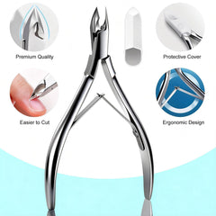 Cbiumpro cuticle fork offers accurate control around nails