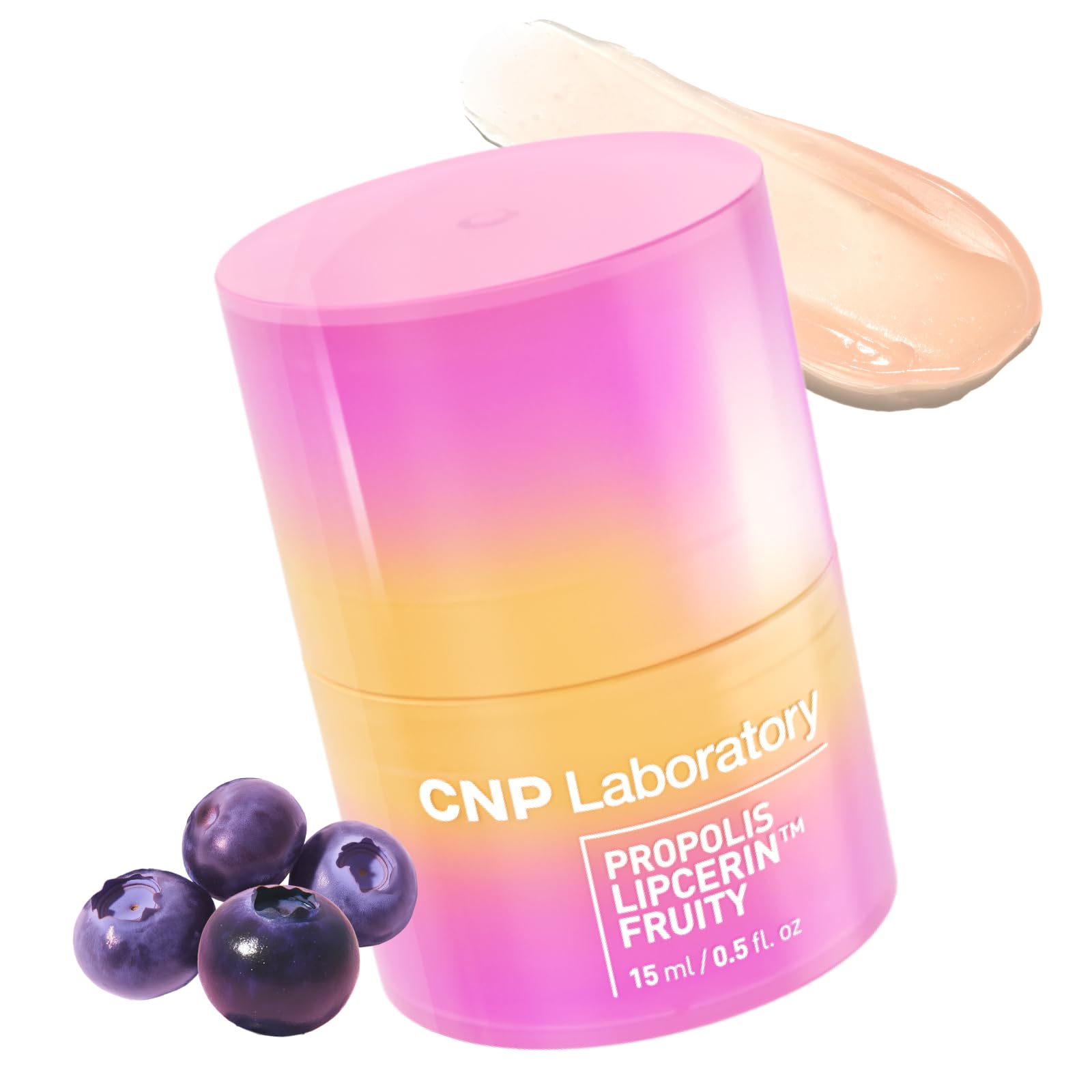 Bálsamo labial CNP Propolis Lipcerin 02 Berry envase giro con hidratación prolongada