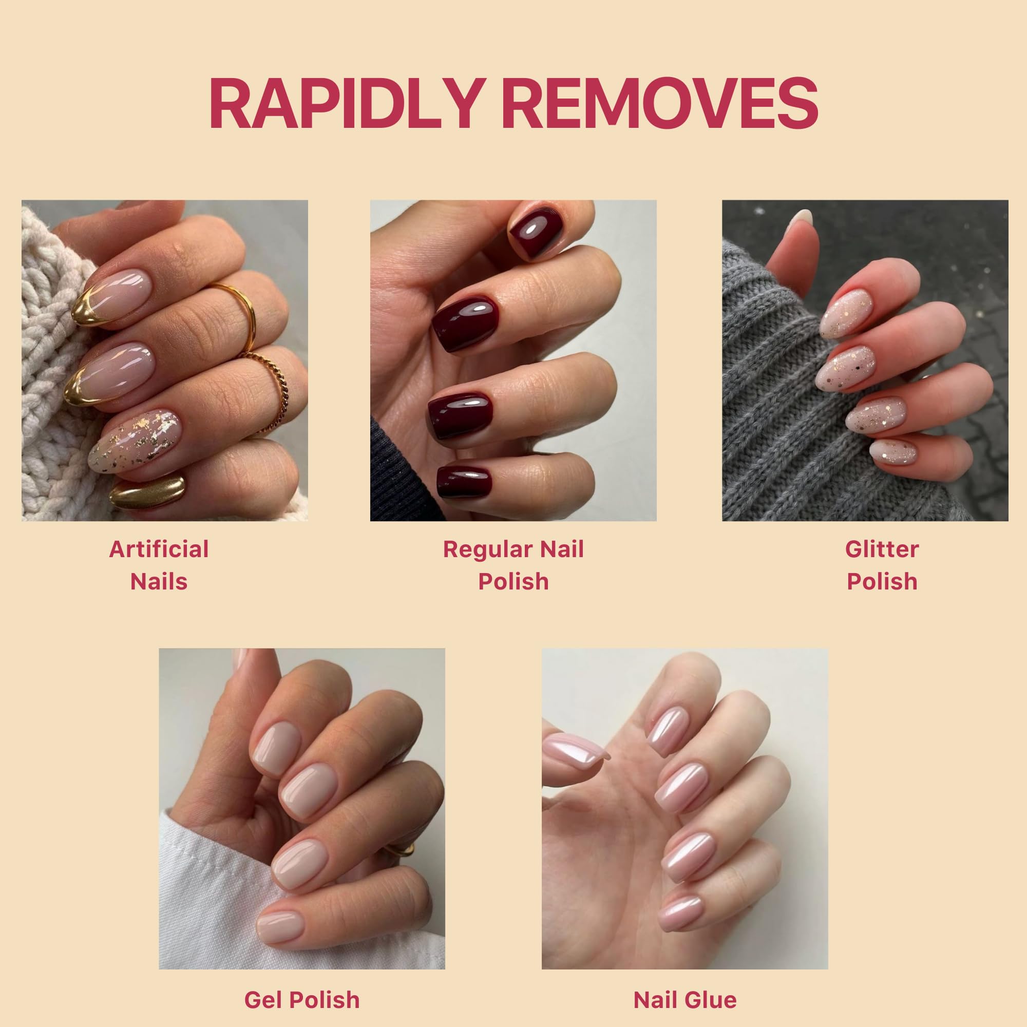 CCARE cuidado de piel alrededor de las uñas para reducir irritación