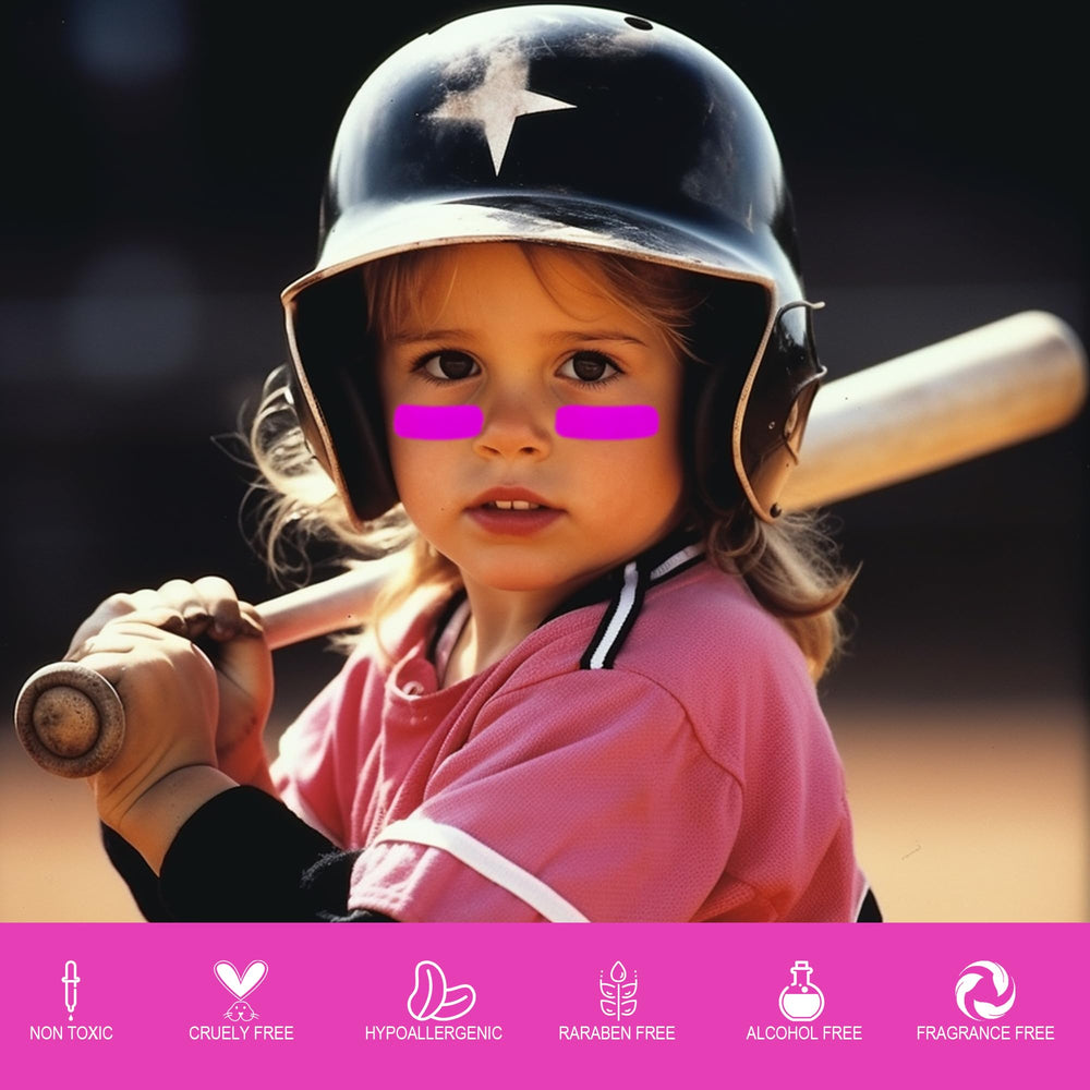CCbeauty barra ocular negra rosa neón cobertura aterciopelada y duradera