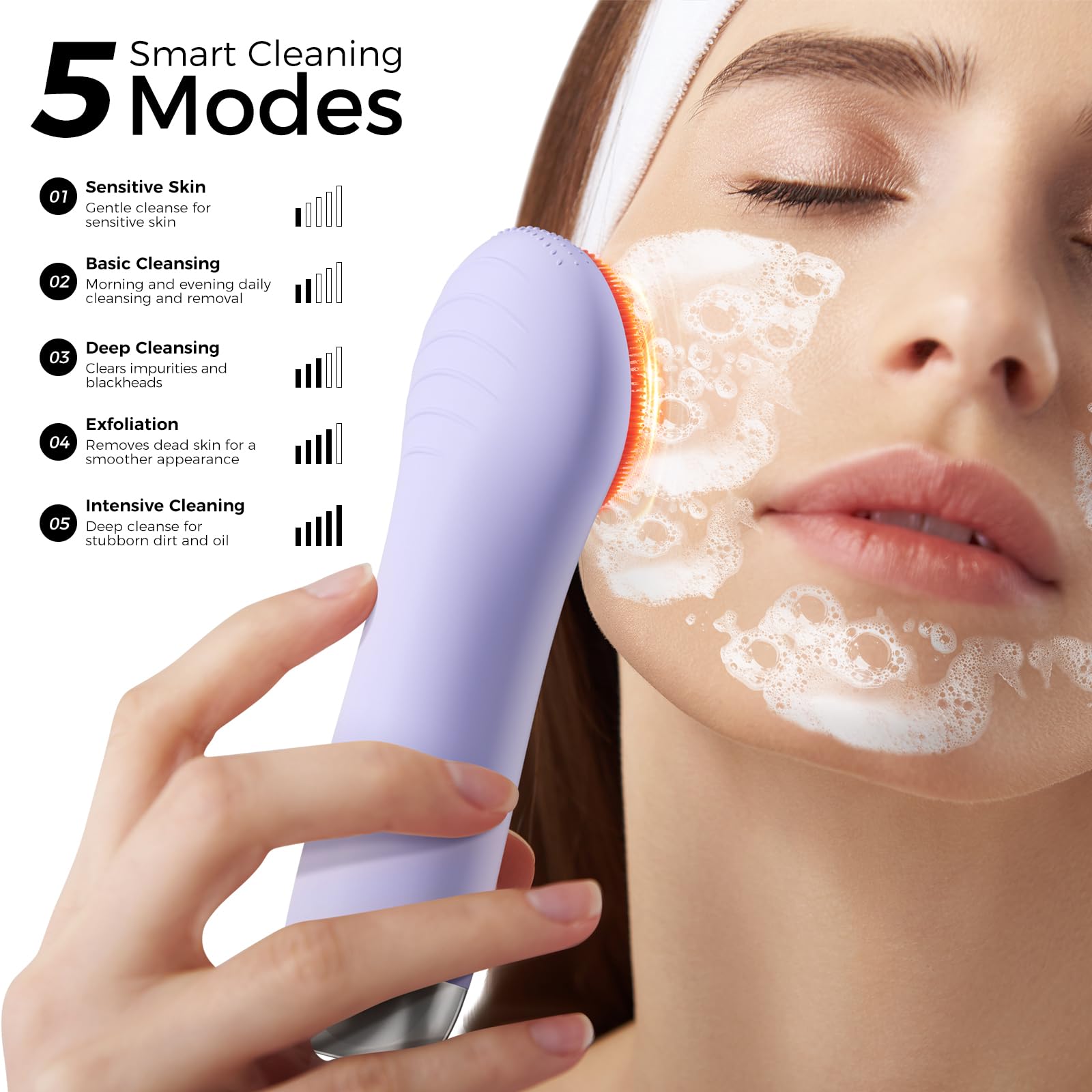 Ccigedy ergonomic back surface massages serums for better absorption and circulation.