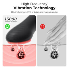 Ccigedy ergonomic back surface for serum absorption and gentle massage.