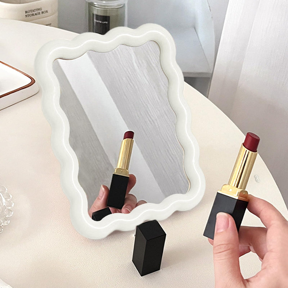 CCREDONE portable folding makeup mirror ideal for travel