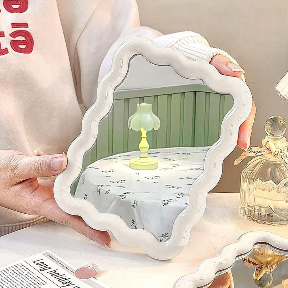 CCREDONE wall-mount groove design mirror saves counter space