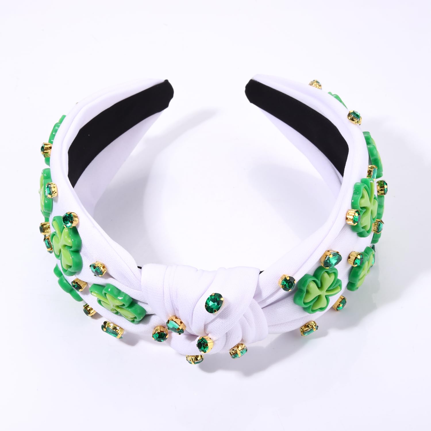 CEALXHENY diadema verde, toque festivo para conjunto de San Patricio.
