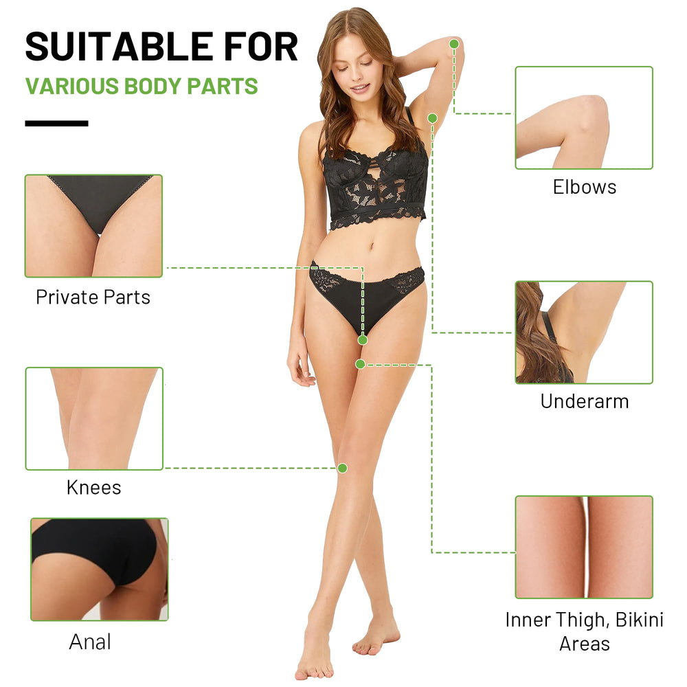 Ceavo crema aclaradora línea bikini, uso en áreas sensibles.