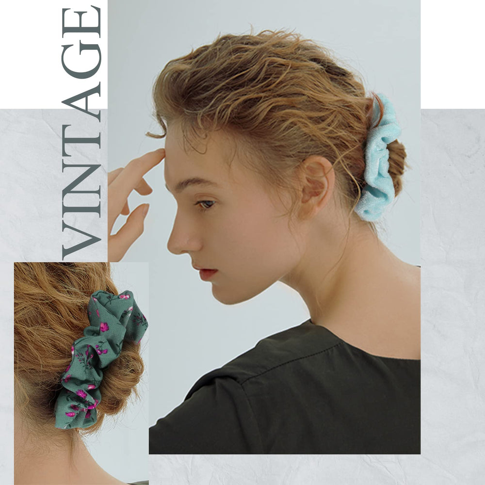 Cehomi satin hair bands with a subtle shine for elegant outfits.