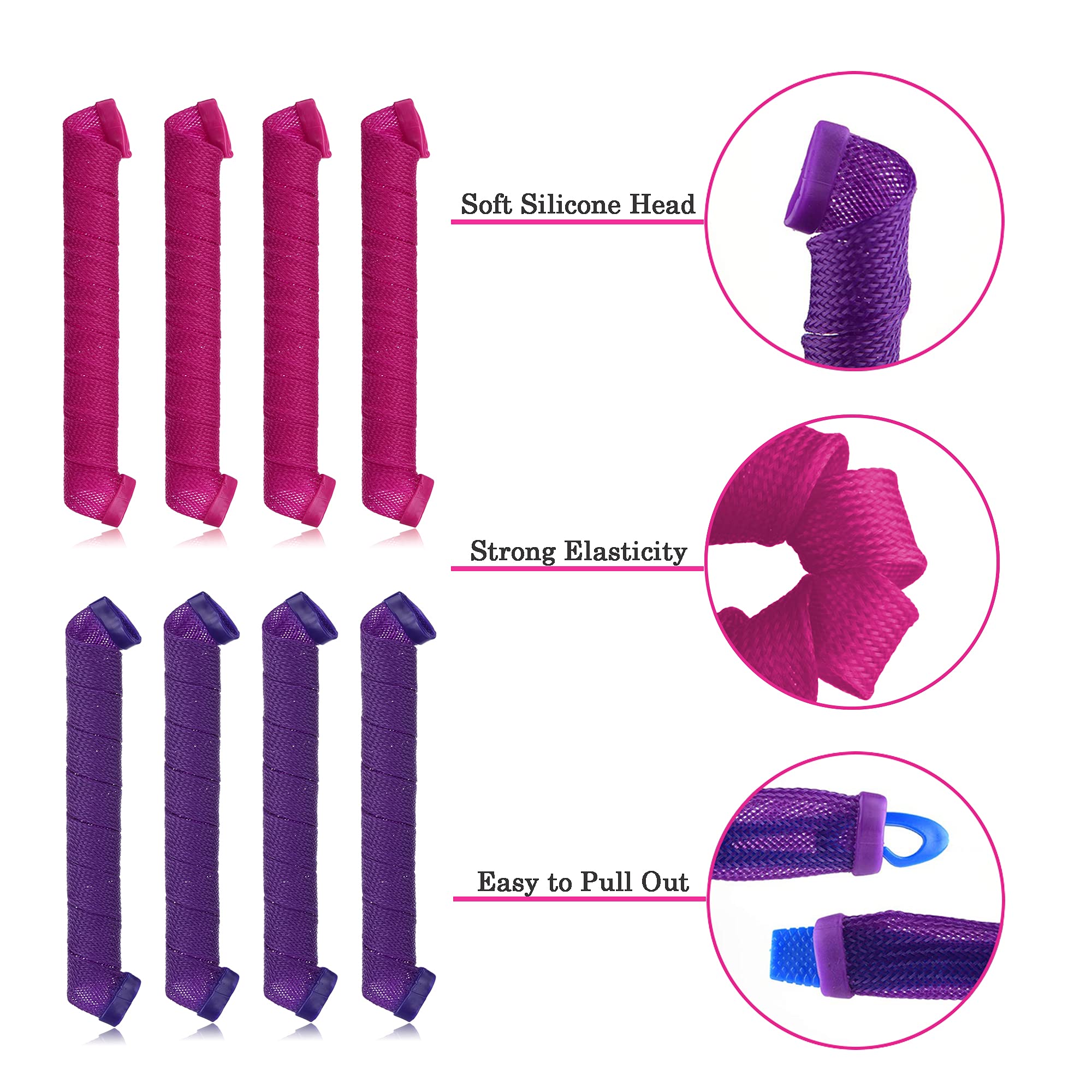 CEKEME easy-to-use curlers simplify routines.