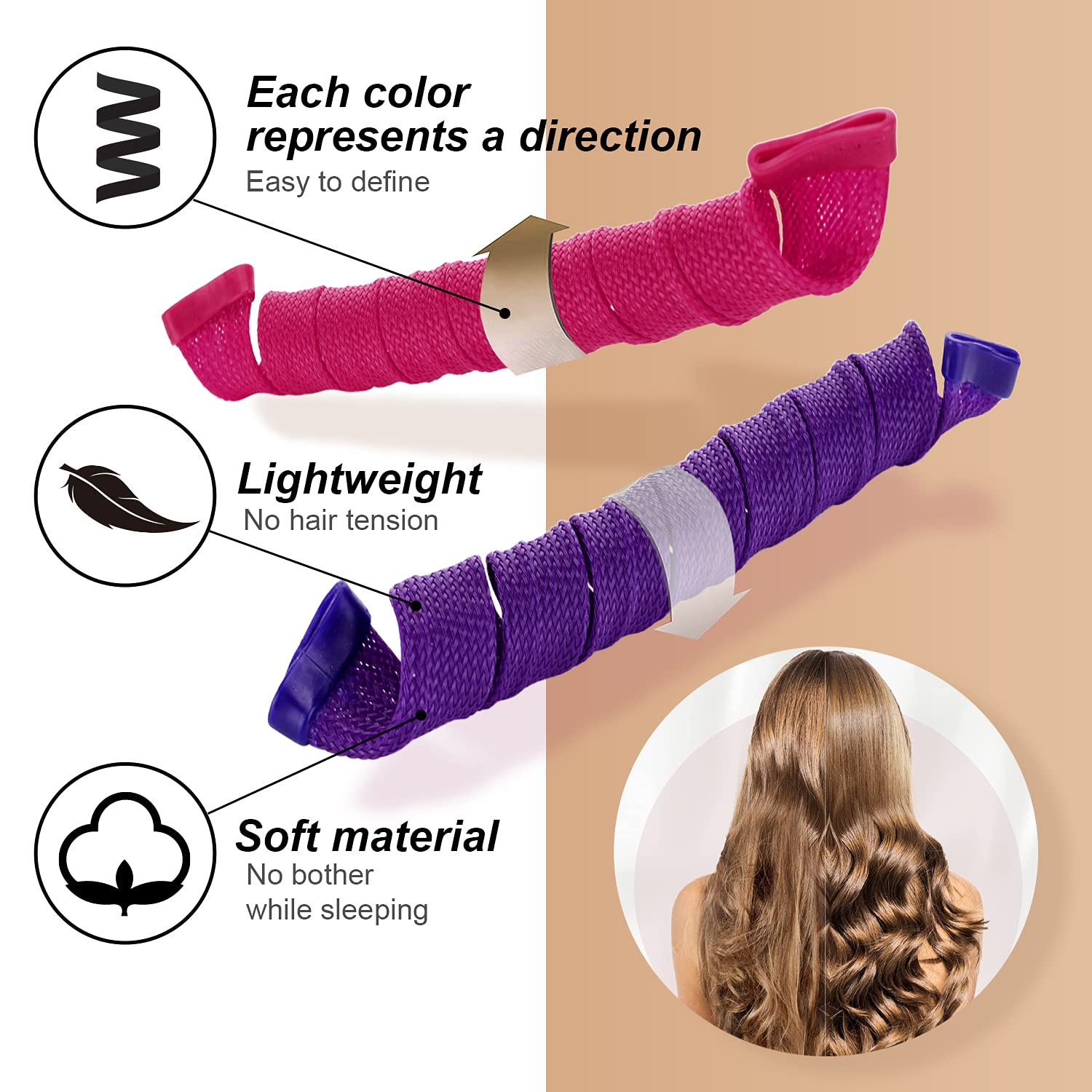 CEKEME hair styling hooks kit used to secure sections.
