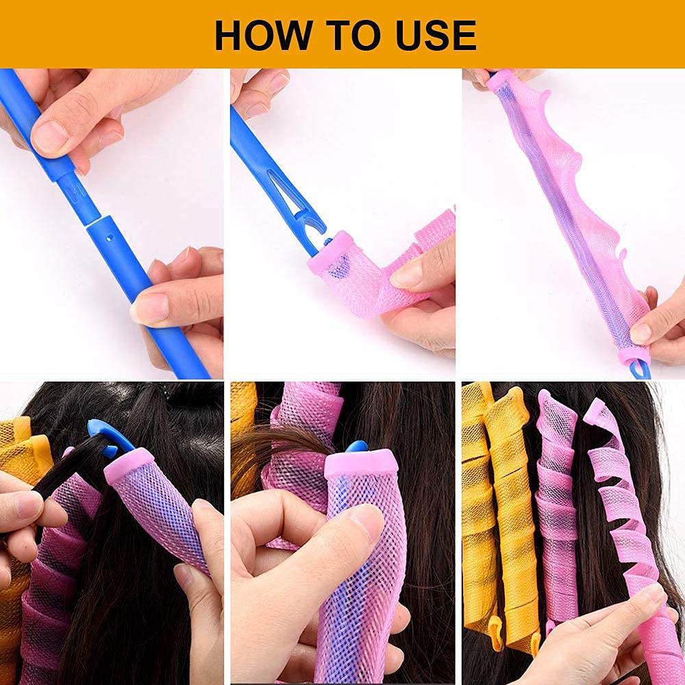 CEKEME travel-friendly spiral curler case