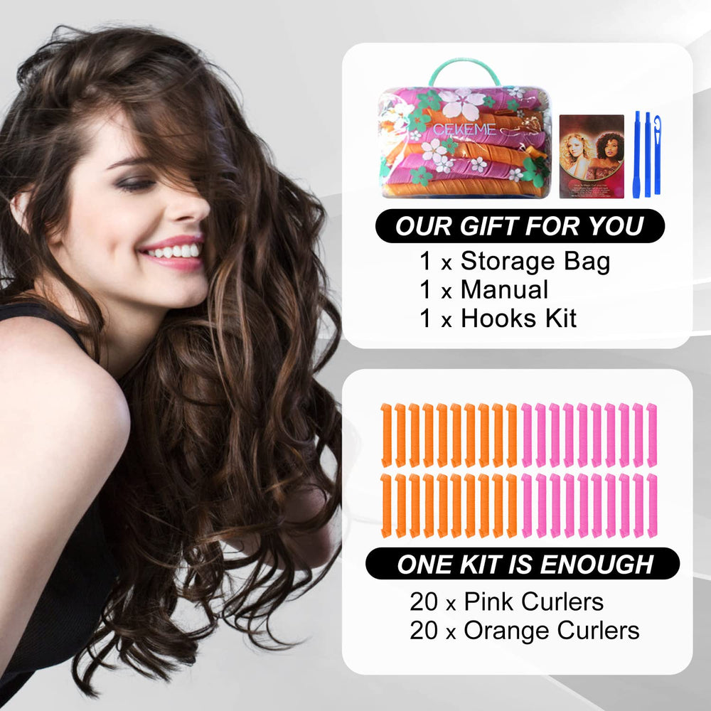 CEKEME curlers suitable for women and kids