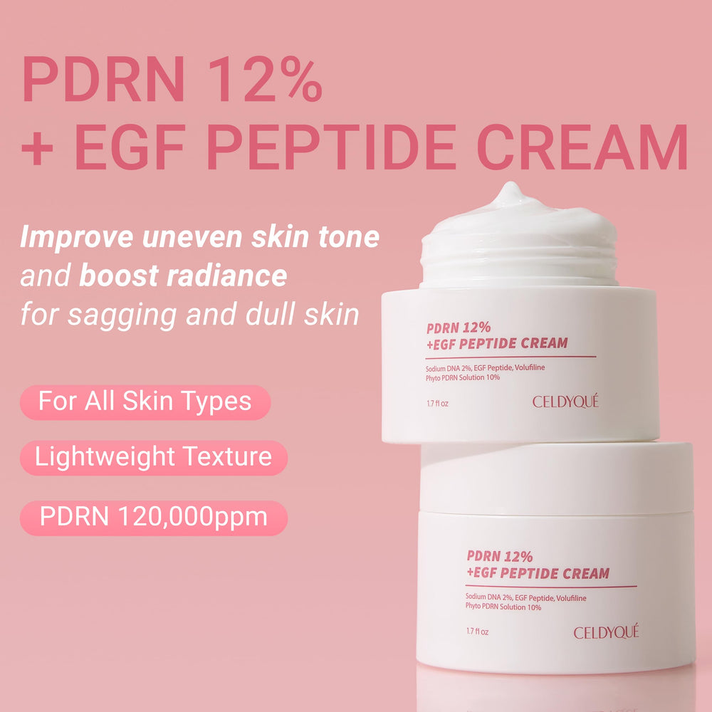 CELDYQUE PDRN crema textura: crema sedosa que hidrata sin grasa.