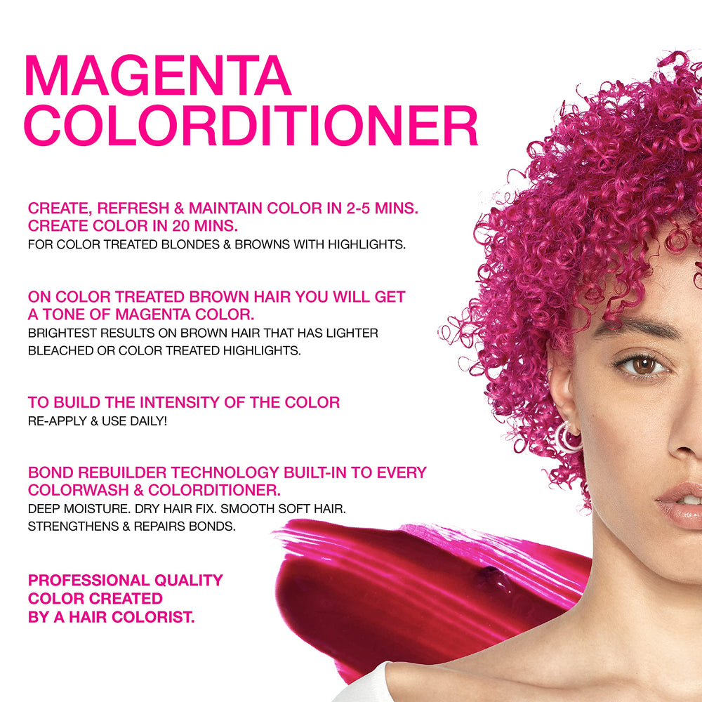 Celeb Luxury Colorditioner color deposit swatches reveal vibrant semi-permanent options
