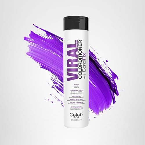 Celeb Luxury Colorditioner color options swatches show available tones.