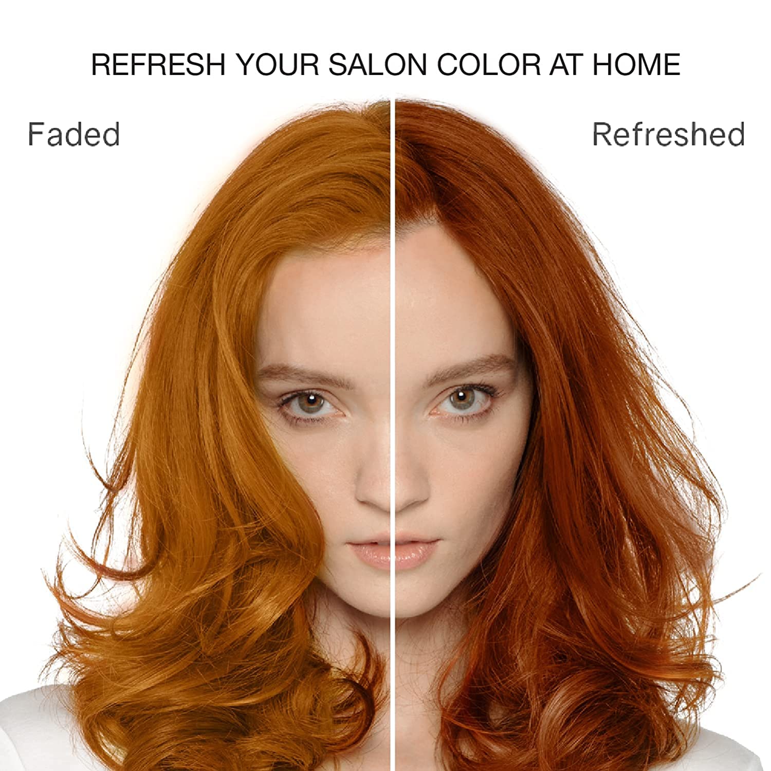 Applying Celeb Luxury Colorwash in the shower for a quick color refresh