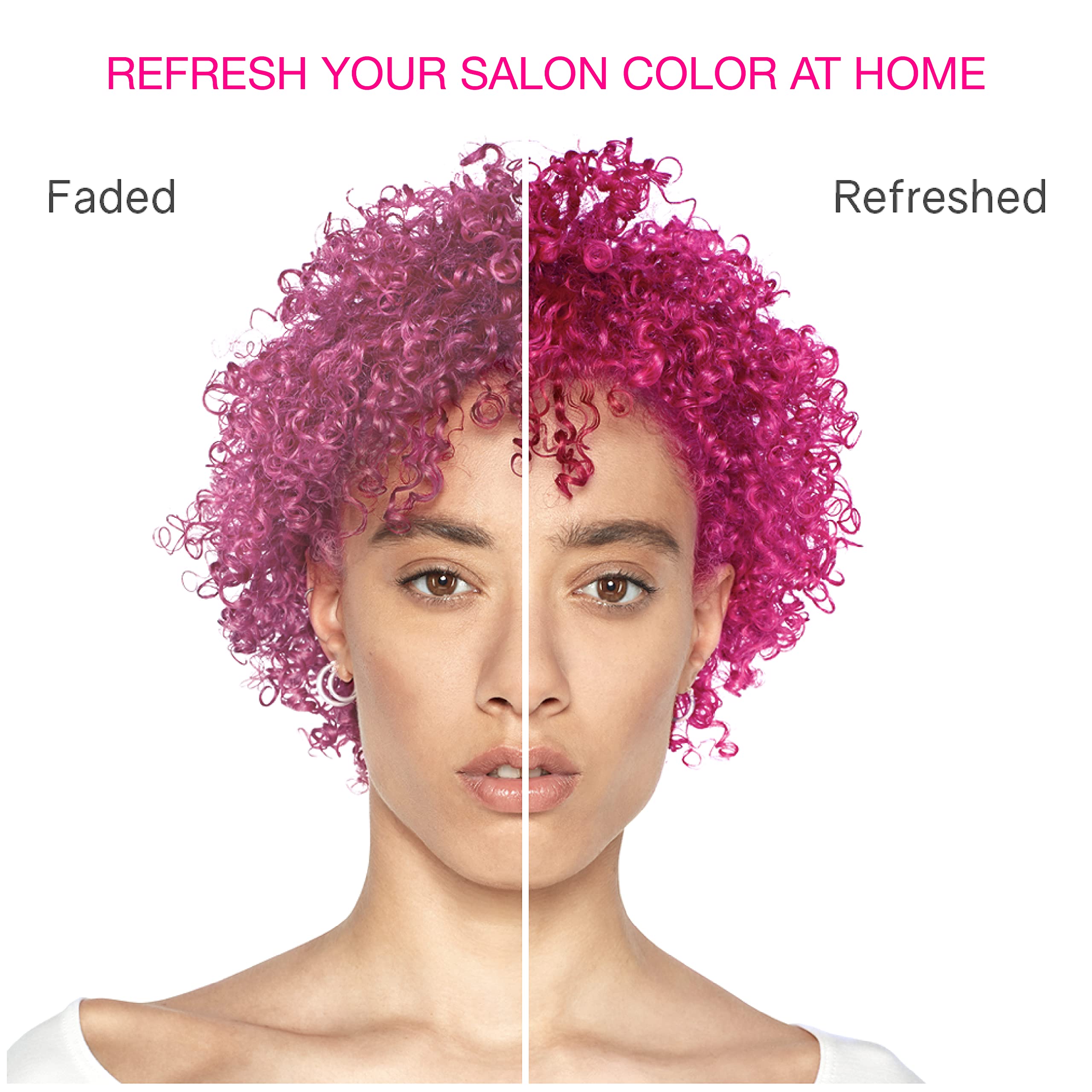 Label highlights gluten-free, sulfate-free, and PPD-free on Celeb Luxury Colorwash