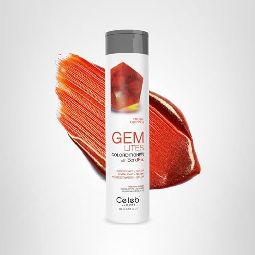 At-home color maintenance with Celeb Luxury Colorwash Fire Opal