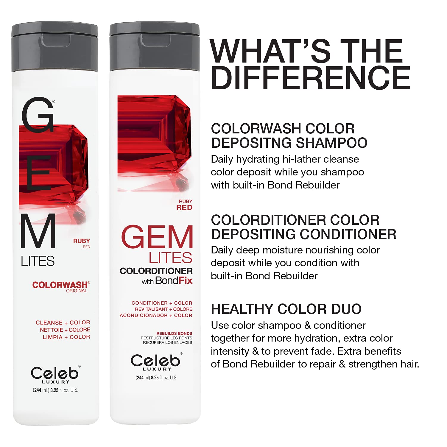 Celeb Luxury Gem Lites Colorwash Ruby closeup-label highlights shade depth