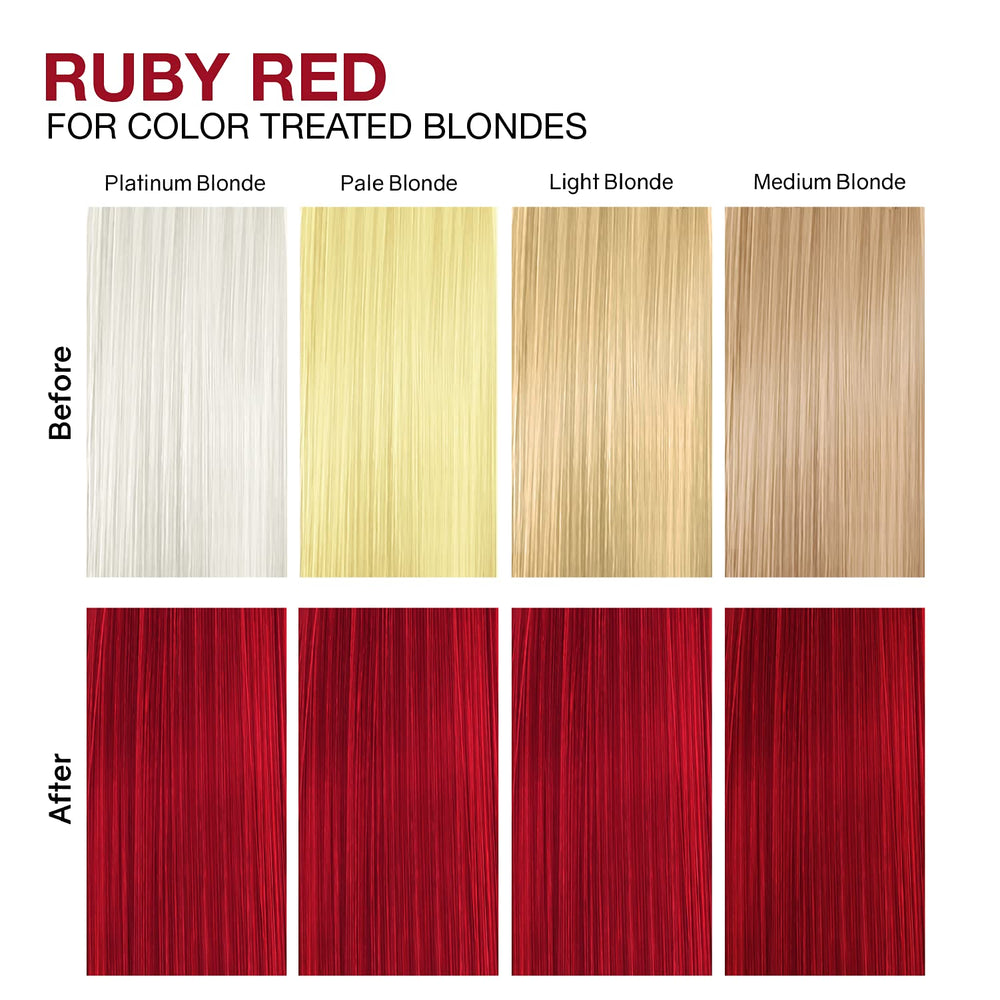 Celeb Luxury Gem Lites Colorwash Ruby label emphasizes shade and semi-permanent results