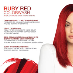 Celeb Luxury Gem Lites Colorwash Ruby pump highlights easy application and even color deposit