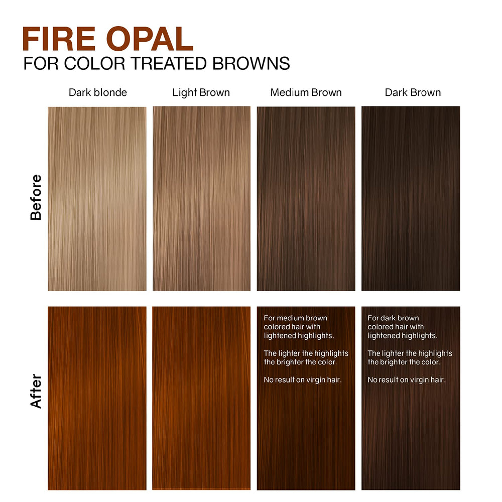 Celeb Luxury Gem Lites Fire Opal bond rebuilder icon signals stronger-feeling hair over time